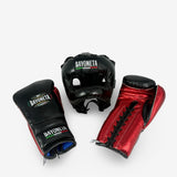 Sparring Set  - Black/ Metallic Red