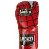 Bayoneta Premium PuLat Horse Hair Gloves - Exclusive Custom “Spiderman Original” Hand Painted - Red