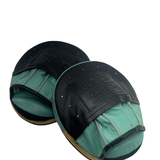 No Boxing No Life Precision Mitts - Black/ Tiffany/ Metallic Gold