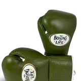 No Boxing No Life Fight Gloves  - Army Green
