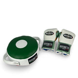 Fight Training Bundle - White/ Metallic Sage Green/ Caramel Gold/ Red