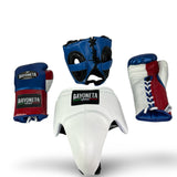 Full Sparring Set - Blue/ Red/ White