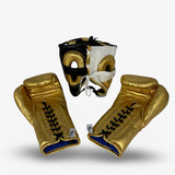 Sparring Set - Metallic Gold/ White/ Black