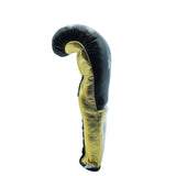 Bayoneta Premium PuLat Horse Hair Gloves - Black/ Metallic Gold