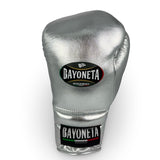 Bayoneta Premium Multilayer Horse Hair Gloves - Metallic Silver