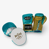 Fight Training Bundle - Gold/ Metallic Aqua/ Metallic Teal/ White