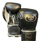 No Boxing No Life Guantes de Entrenamiento - Blanco/ Dorado