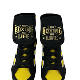 No Boxing No Life - Canelo Edition - Boxing Boots Black/ Yellow