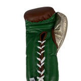 Bayoneta PuLat Gloves - Brown/ Green/ Rose Gold
