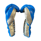 Bayoneta Premium Multilayer Horse Hair Gloves - Royal Blue/ Rose Gold