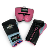 Sparring set - Black/Sky Blue/ Baby Pink