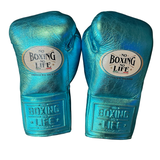 No Boxing No Life Guantes de Entrenamiento - Dorado Metálico/ Negro