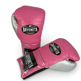 Bayoneta Premium PuLat Horse Hair Gloves - Pink/ Black/ Silver/ White