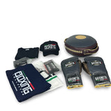 Fight Training Bundle - Space Cadet Blue/ Metallic Cedar Brown/ Metallic Gold