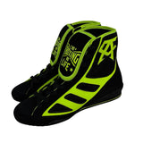 No Boxing No Life - Canelo Edition - Boxing Boots Black/ Neon Yellow