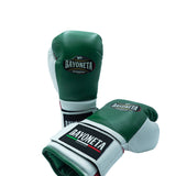 Bayoneta Premium PuLat Horse Hair Gloves - Green/ White/ Red