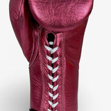 No Boxing No Life Fight Gloves  - Metallic Pink