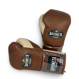 Bayoneta Premium PuLat Horse Hair Gloves - Brown/ Cream