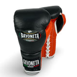 Bayoneta Premium Multilayer Horse Hair Gloves - Black/ Orange