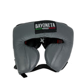 Bayoneta Professional Headgear with Cheeks - Gray/ Orange/ Black
