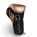 Bayoneta Premium Multilayer Horse Hair Gloves - Metallic Rose Gold/ Black
