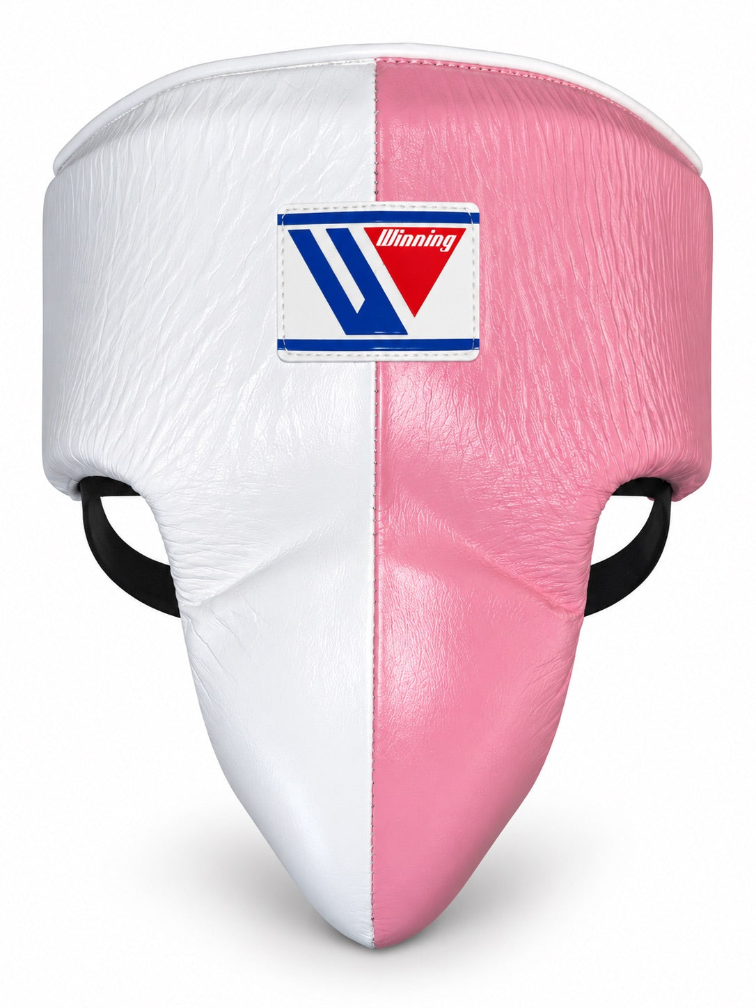 Winning High Cut Groin Protector - White/ Pink - CO-CPH-100