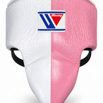 Winning High Cut Groin Protector - White/ Pink - CO-CPH-100