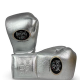 No Boxing No Life Guantes de Entrenamiento  - Plata Metálico
