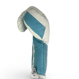 Bayoneta Premium PuLat Horse Hair Gloves - White/ Sky Blue