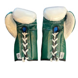 Bayoneta MX Latex Gloves - White/ Pine Green