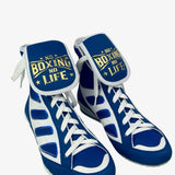 Pre Order: No Boxing No Life - Boxing Boots - Royal Blue