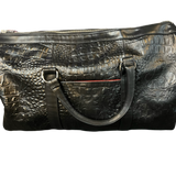 Bayoneta Sports Bag - Exclusive Custom "Goku Super Saiyan Ultra Instinct"  Hand Painted - Black