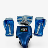 Full Sparring Set - Icy Blue/ Metallic Blue