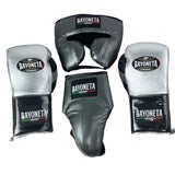 Full Sparring Set - Metallic Silver/ Gray Oxford/ Black