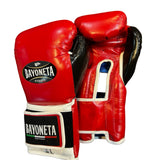 Bayoneta MX Horse Hair Gloves - Red/ Black/ White
