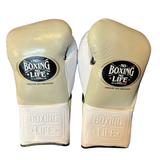 No Boxing No Life Guantes de Entrenamiento - Dorado Metálico/ Negro