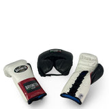 Sparring Set - White/ Black/ Dark Red Wine