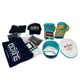 Fight Training Bundle - Gold/ Metallic Aqua/ Metallic Teal/ White