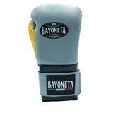 Bayoneta Premium PuLat Horse Hair Gloves - Gray/ Yellow/ Black