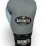 Bayoneta Premium Multilayer Horse Hair Gloves - Light Gray/ Sky Blue