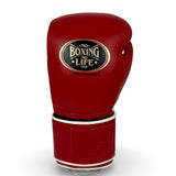 No Boxing No Life Training Gloves - Red/ White