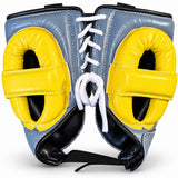 Winning Cheeks Protector Headgear - Gray/ Yellow - CO-FG-2900
