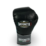 Bayoneta MX Horse Hair Fight Gloves - Black/ Metallic Aqua