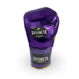 Bayoneta Premium PuLat Horse Hair Gloves - Metallic Purple/ Metallic Gold