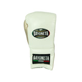 Bayoneta Premium Multilayer Horse Hair Gloves - White/ Metallic Rose Gold