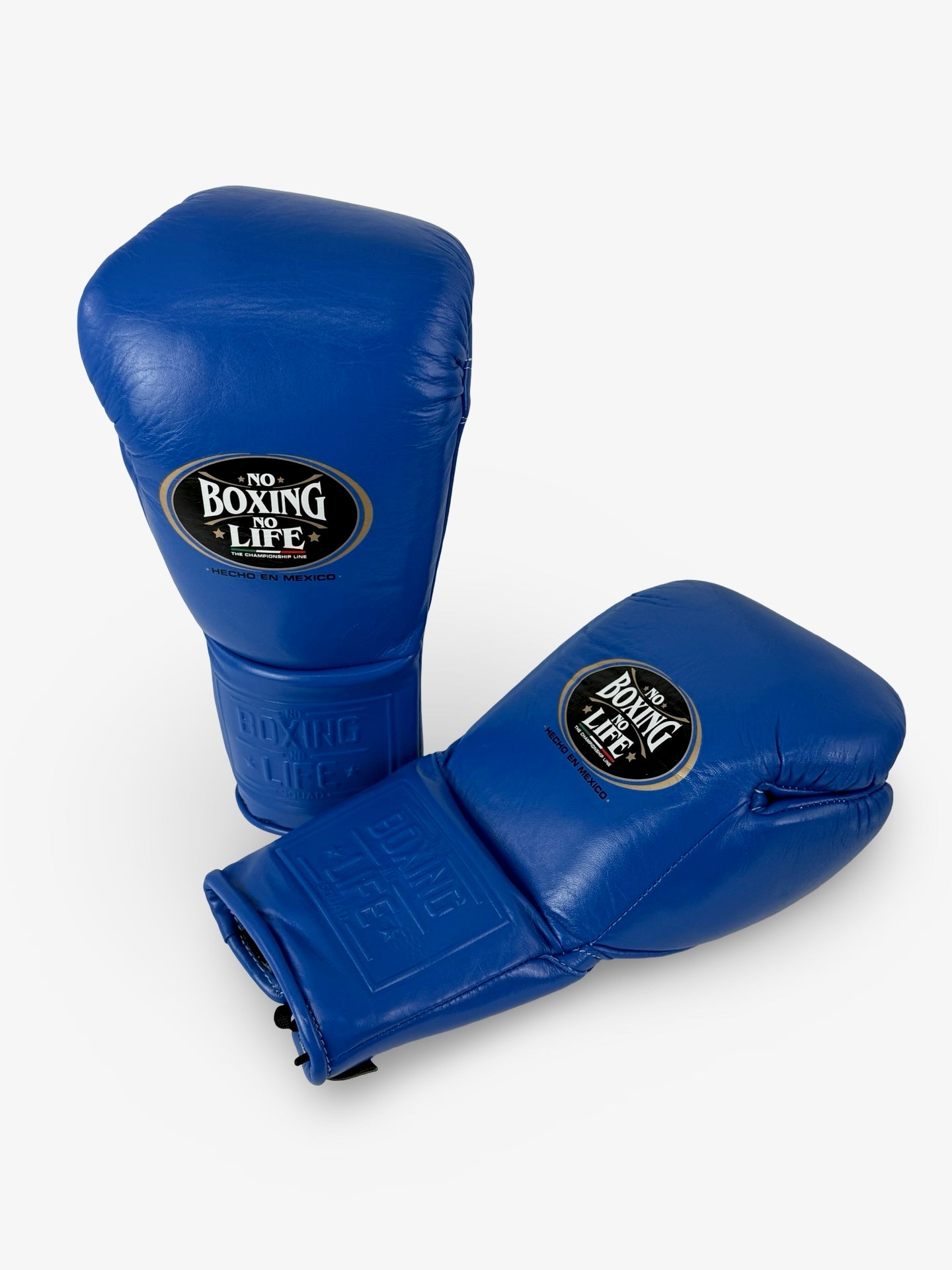 No Boxing No Life Training Gloves - Royal Blue Boxing Gloves