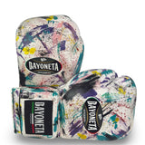 Bayoneta PuLat Gloves - Exclusive Custom “Color Riot” Hand Painted - White