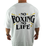 White Oversize T-shirt - No Boxing No Life
