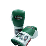 Bayoneta Premium PuLat Horse Hair Gloves - Green/ White/ Red