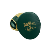 No Boxing No Life Precision Mitts - Metallic Gold/ Pine Green